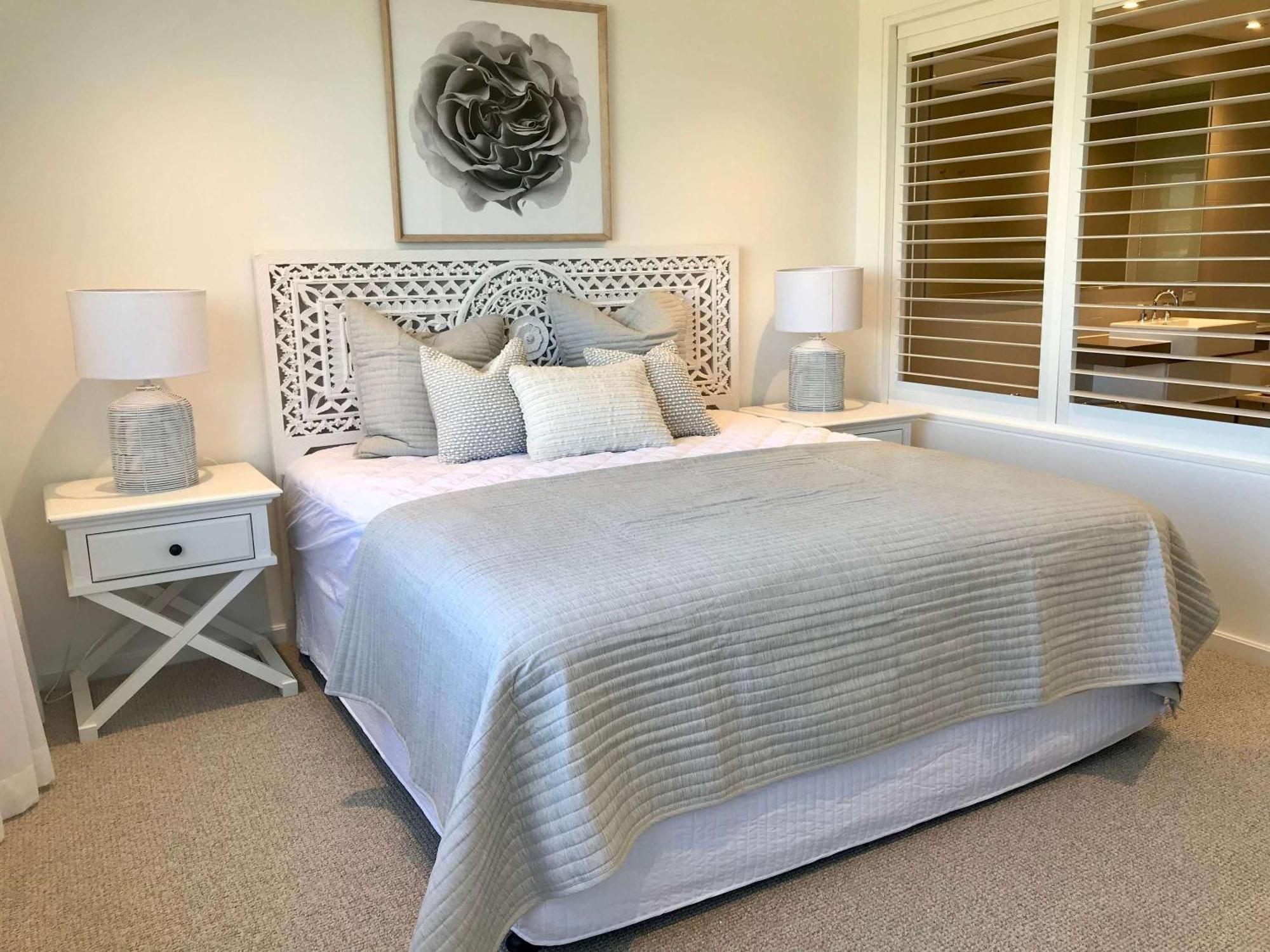 Pullman Magenta Shores Resort Entrance Exterior foto A bed with a duvet cover